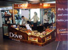 Dove Chocolate Booth